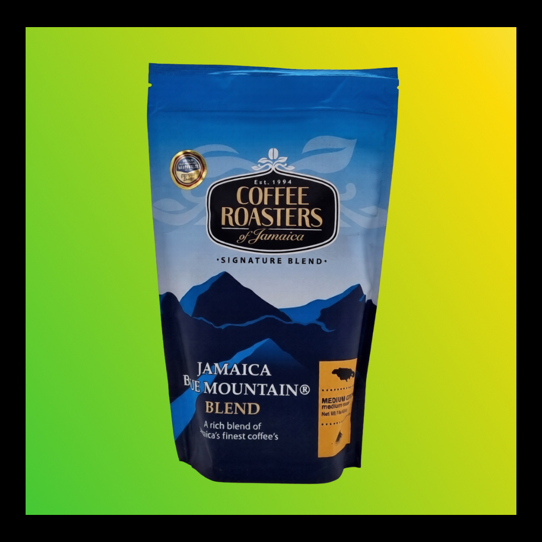 Coffee Roasters of Jamaica Signature Blend – Jamaican Blue Mountain Coffee Blend (Premium Ground Coffee)