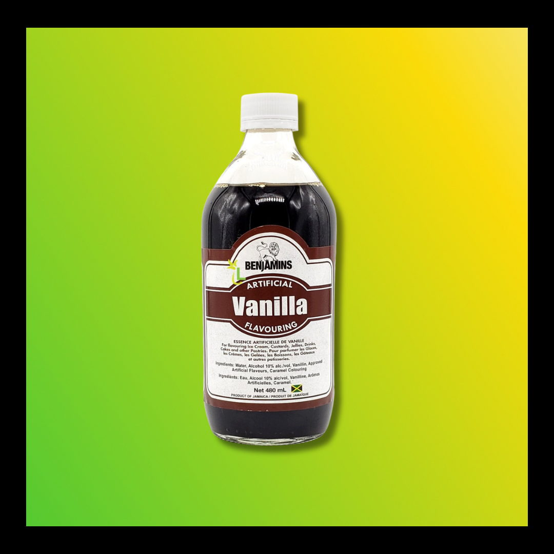 Benjamins Vanilla Flavouring – Jamaican Vanilla Extract for Baking & Desserts