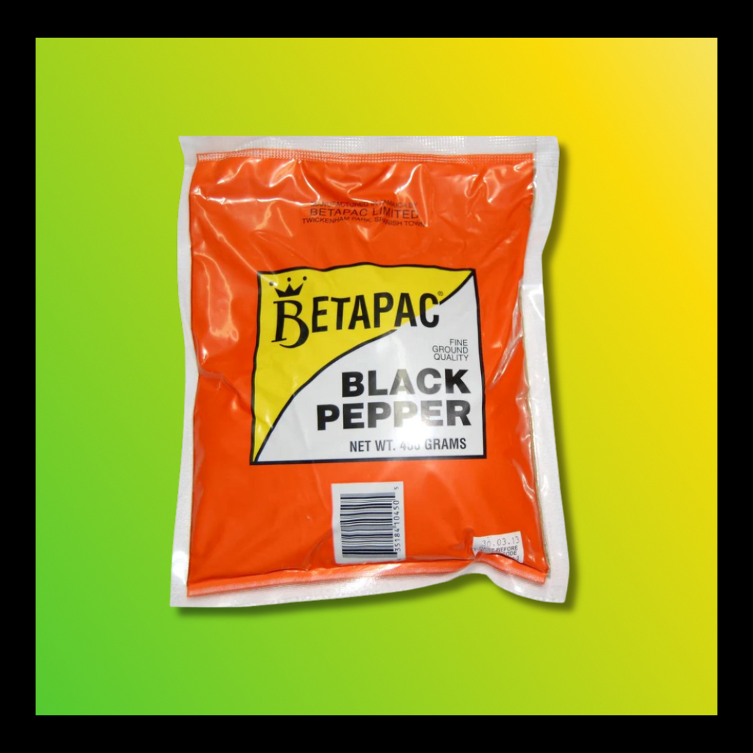 Betapac Black Pepper – Ground Jamaican Black Pepper Spice