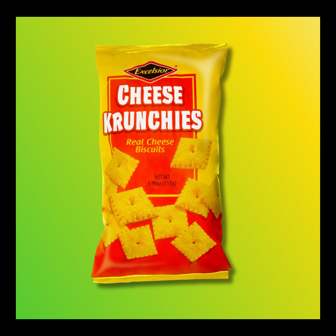 Excelsior Cheese Krunchies – Crunchy Jamaican Cheesy Snack