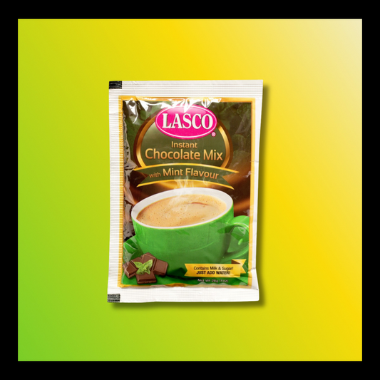 Lasco Instant Mix Drink – Just Add Water | Jamaican Powdered Beverage with Milk & Sugar | Creamy Caribbean Drink