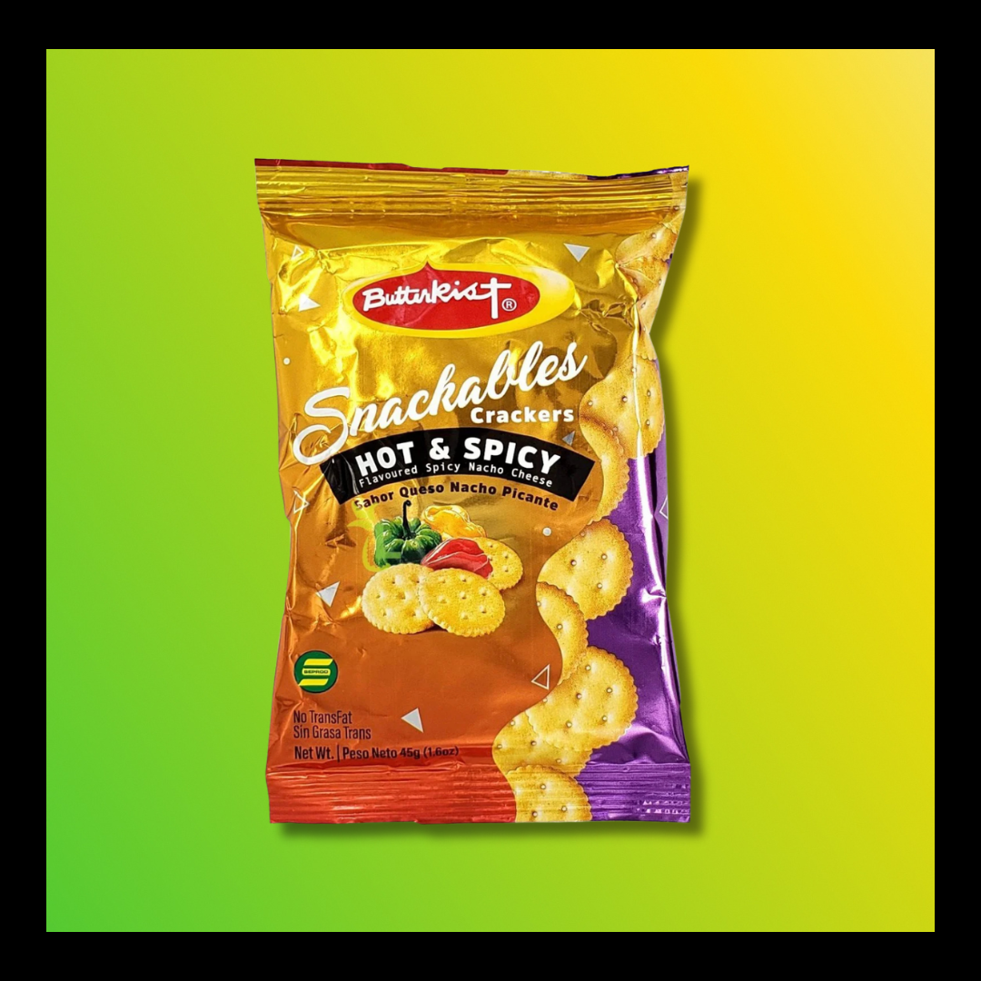Butterkist Snackables Crackers (45g) – Crispy Jamaican Crackers in Assorted Flavors