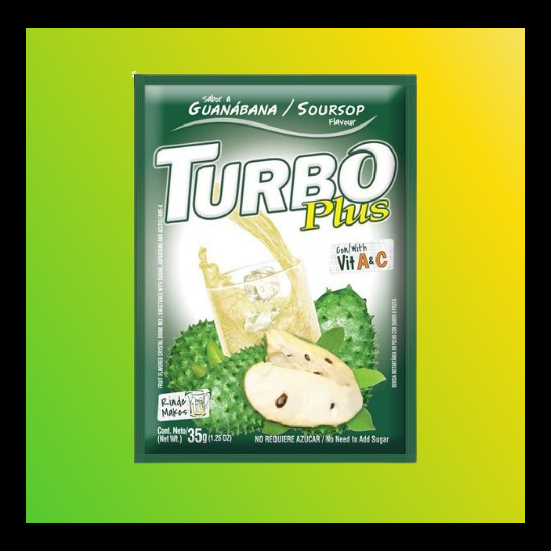 Turbo Plus Powder Drink Mix β Just Add Water