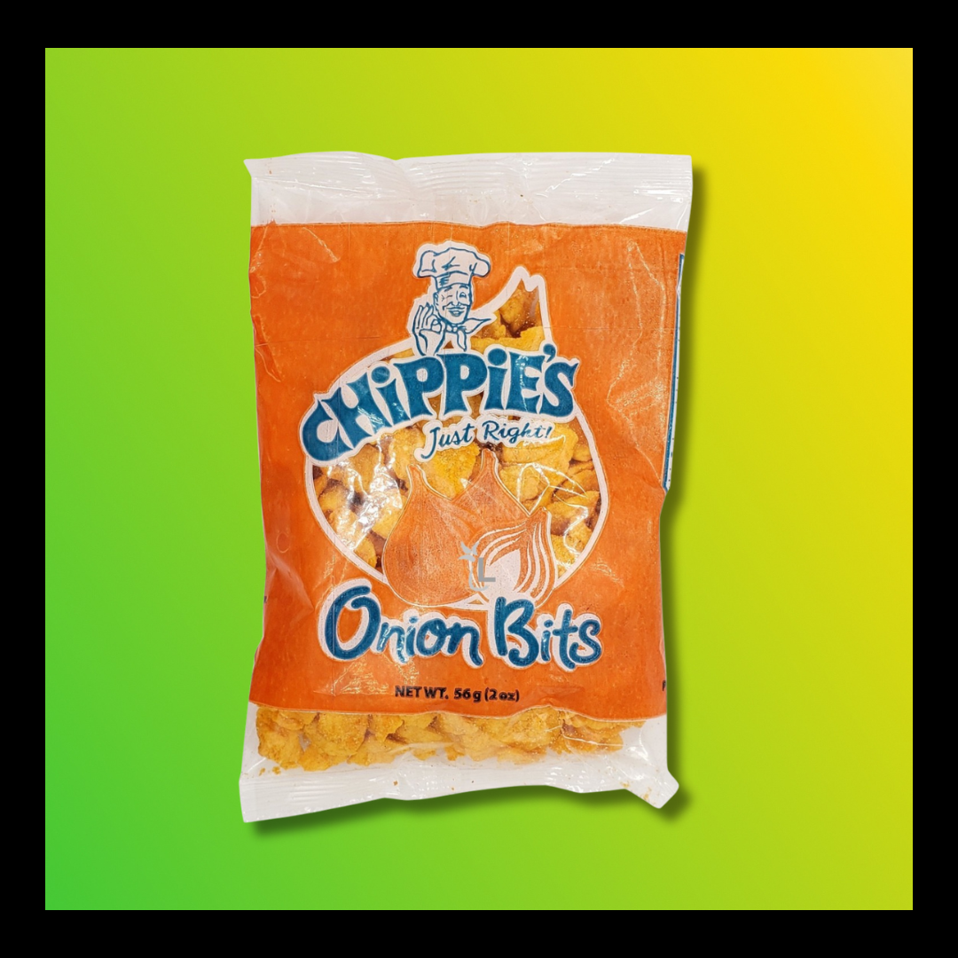 Chippies Onion Bits 56g – Crunchy Jamaican Onion Flavored Snack
