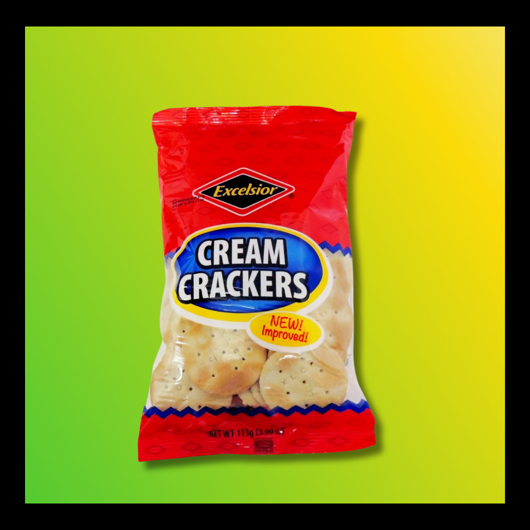 Excelsior Cream Crackers – Classic Jamaican Crisp Crackers (113g)