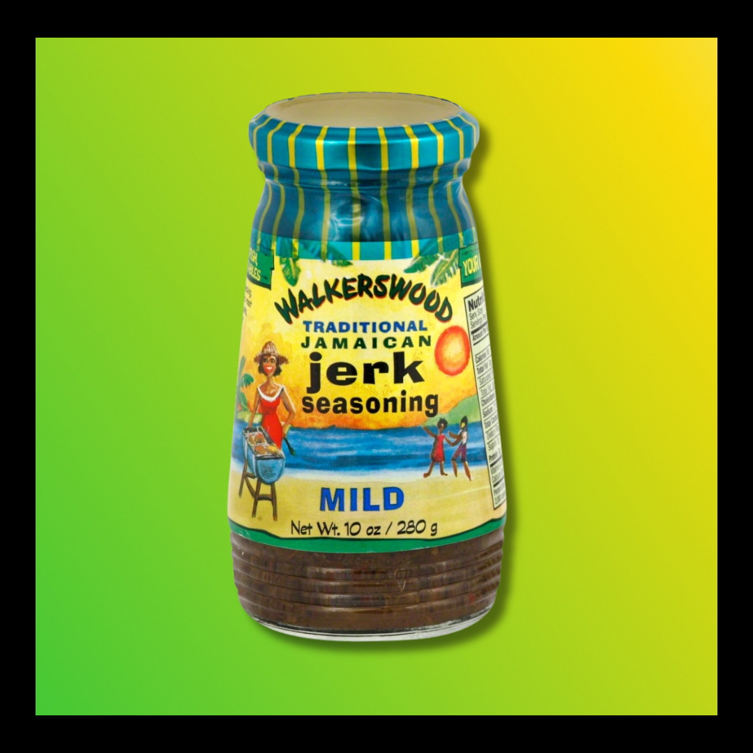 Walkerswood Jerk Seasoning 10oz – Authentic Jamaican Jerk Marinade & Spice Blend