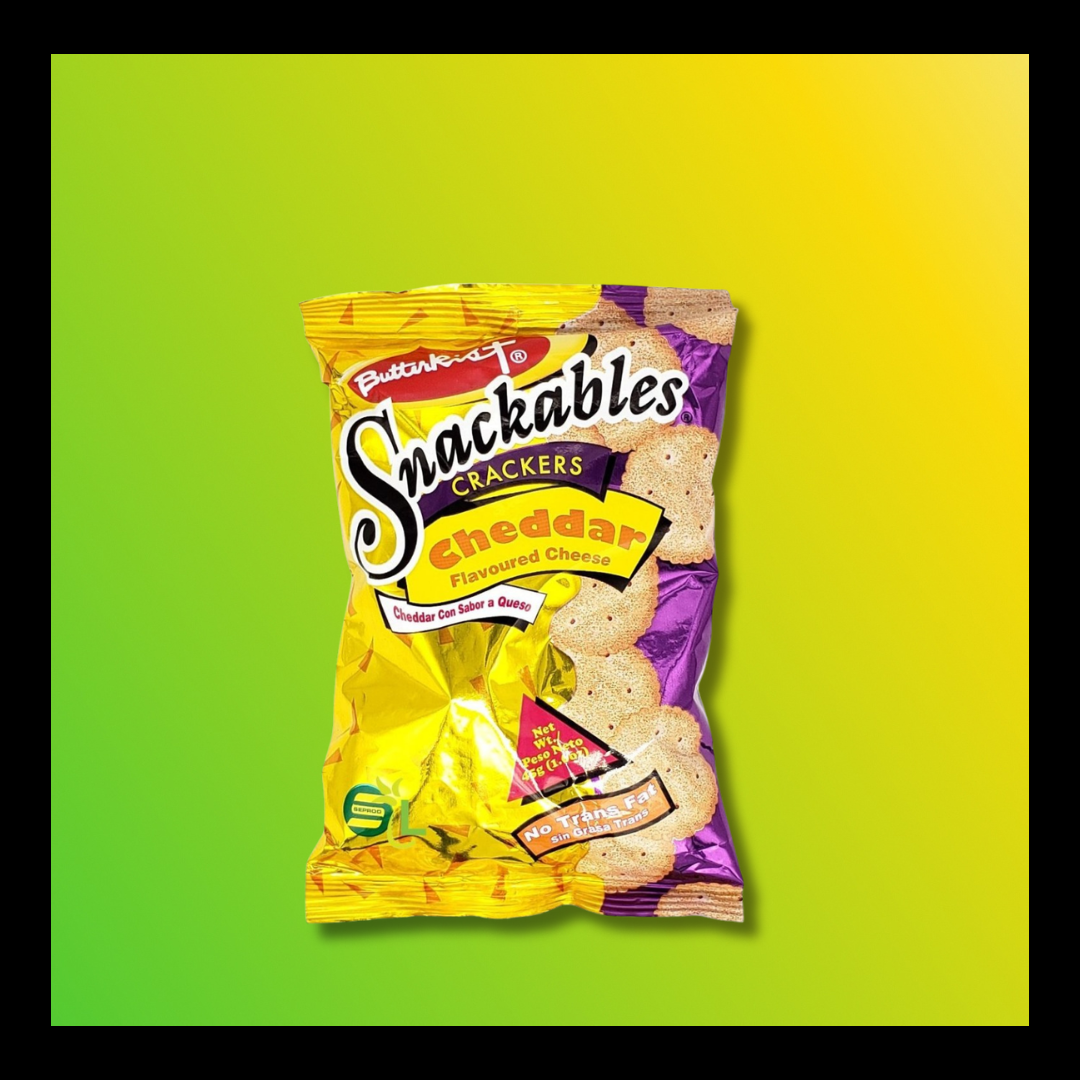 Butterkist Snackables Crackers (45g) – Crispy Jamaican Crackers in Assorted Flavors