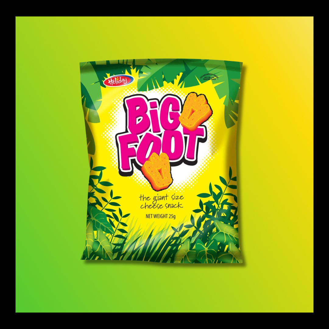 Holiday Big Foot Cheese Snack – Giant-Sized Caribbean Cheddar Puffs - The Yaad Market