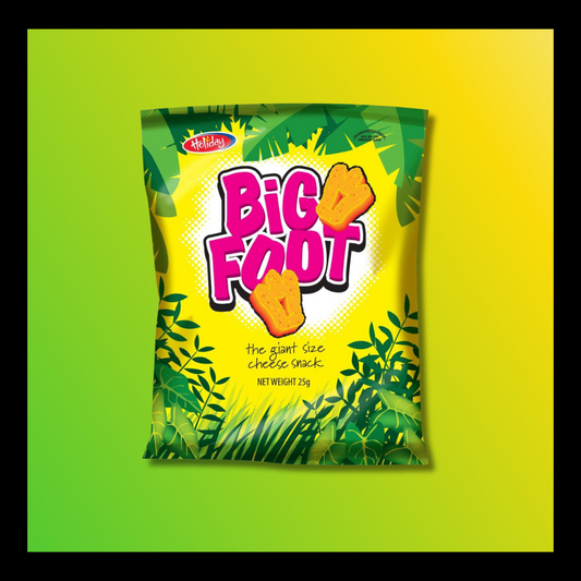 Holiday Big Foot Cheese Snack – Giant-Sized Caribbean Cheddar Puffs - The Yaad Market
