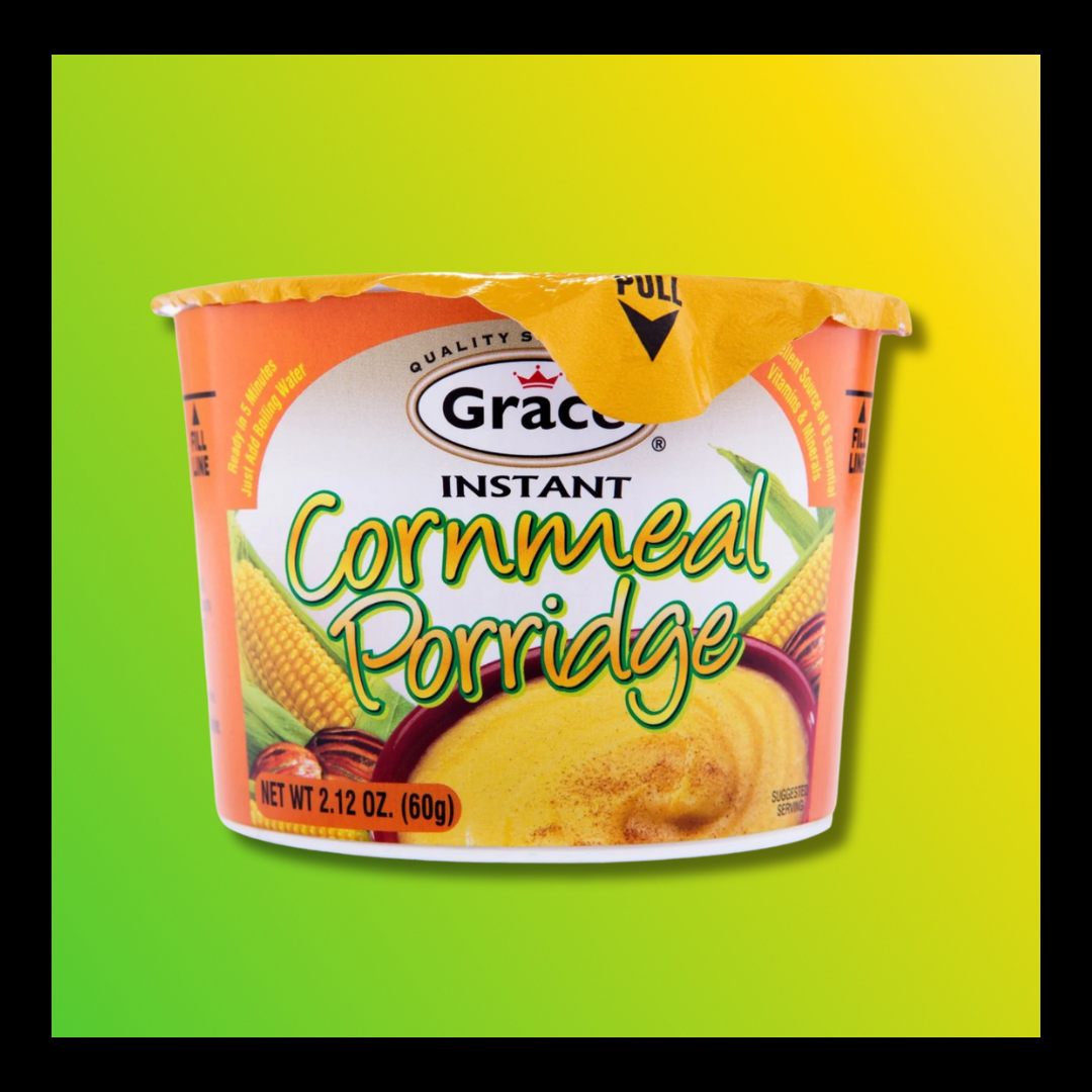 Grace Instant Porridge – Cornmeal, Oatmeal, Banana Oatmeal & Green Banana (2.82oz Sachets) - The Yaad Market