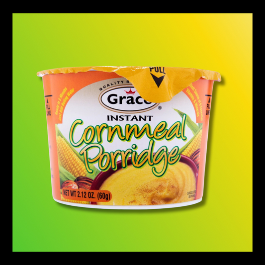 Grace Instant Porridge – Cornmeal, Oatmeal, Banana Oatmeal & Green Banana (2.82oz Sachets) - The Yaad Market