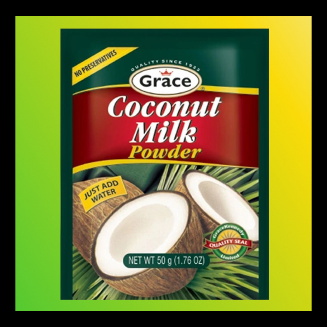 Grace Coconut Milk Powder 50g – Authentic Jamaican Flavor for Curries & Porridge - The Yaad Market