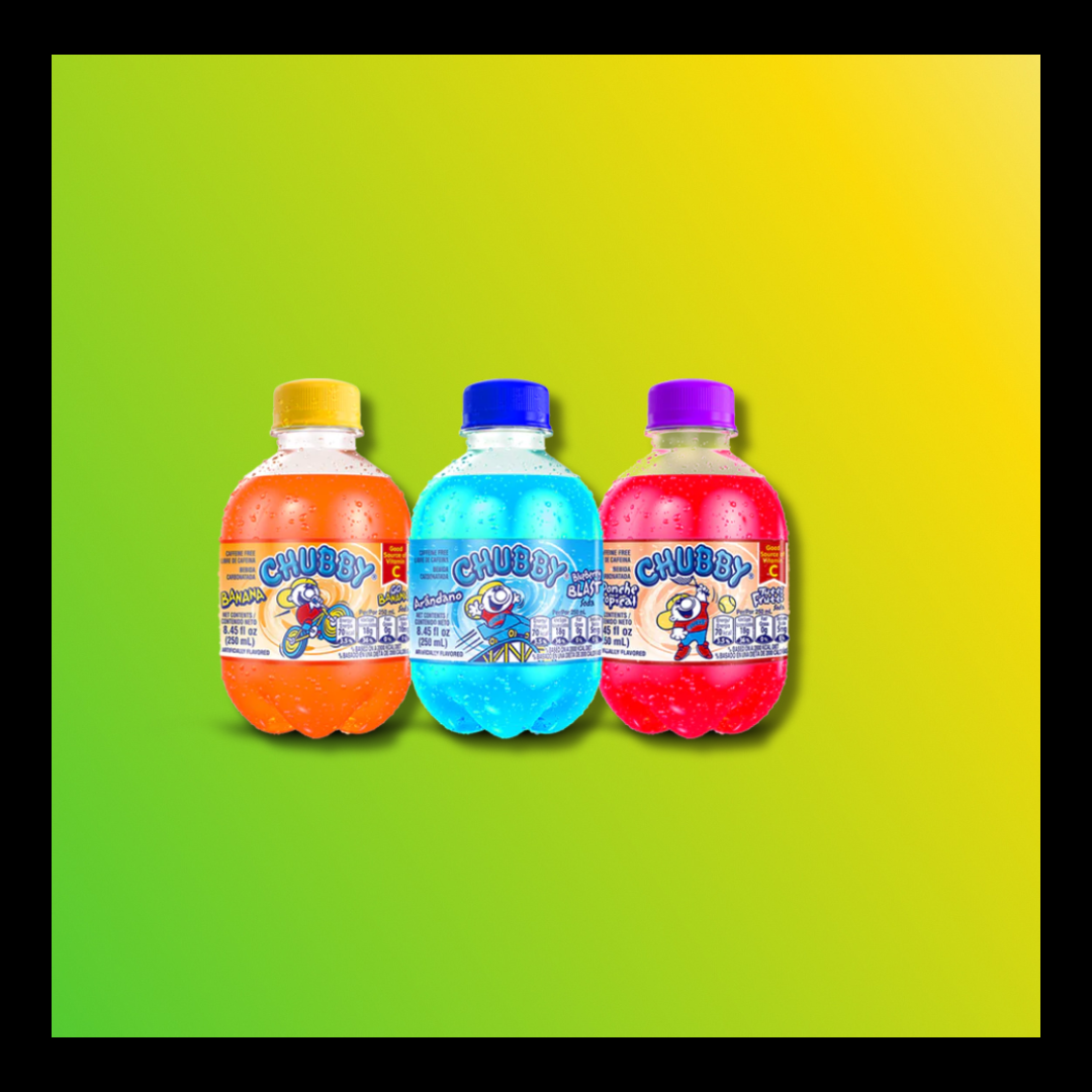 Chubby Soft Drink 250ml – Fun & Flavorful Carbonated Beverage for Kids - The Yaad Market