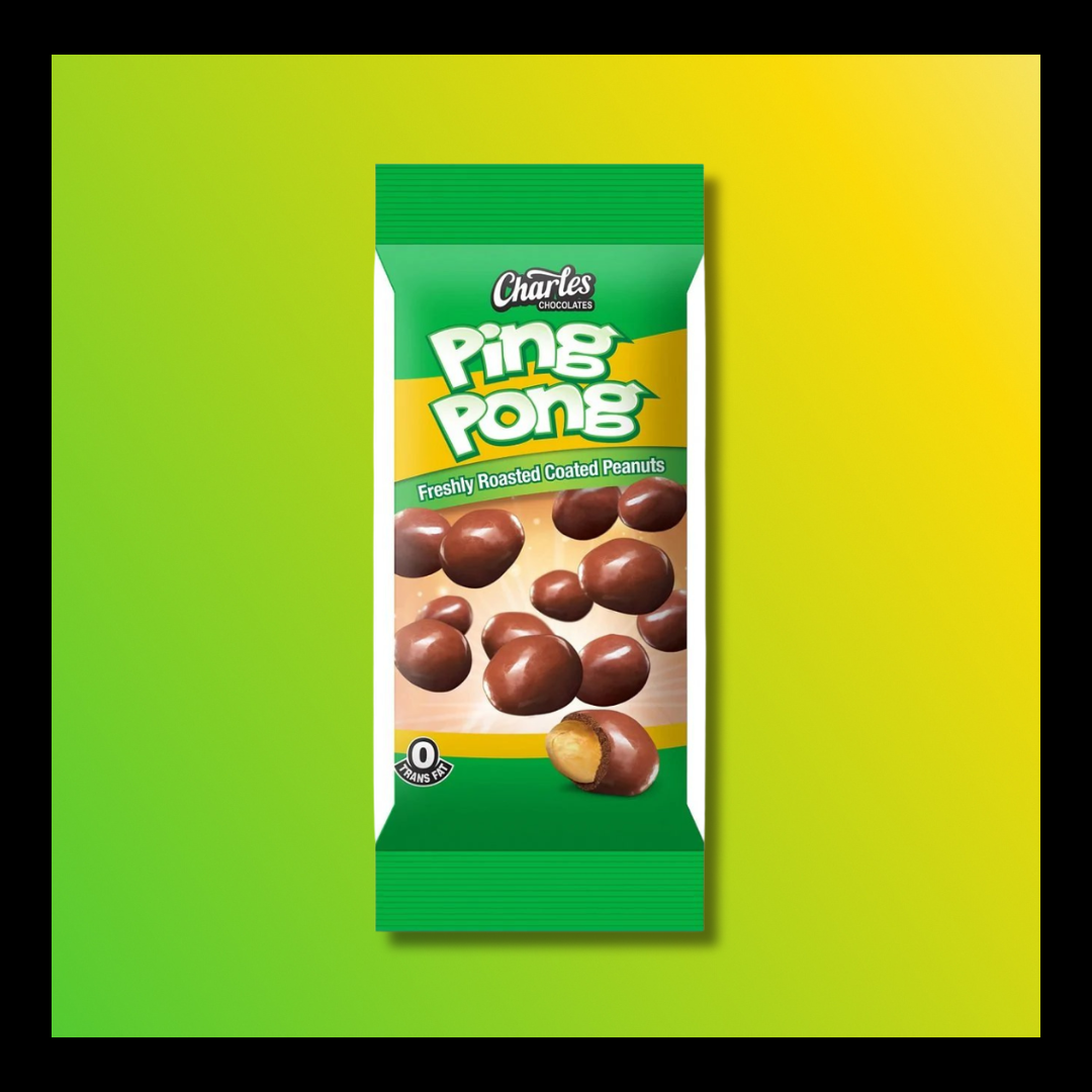 Charles Chocolate Ping Pong – Chocolate Covered Roasted Peanuts