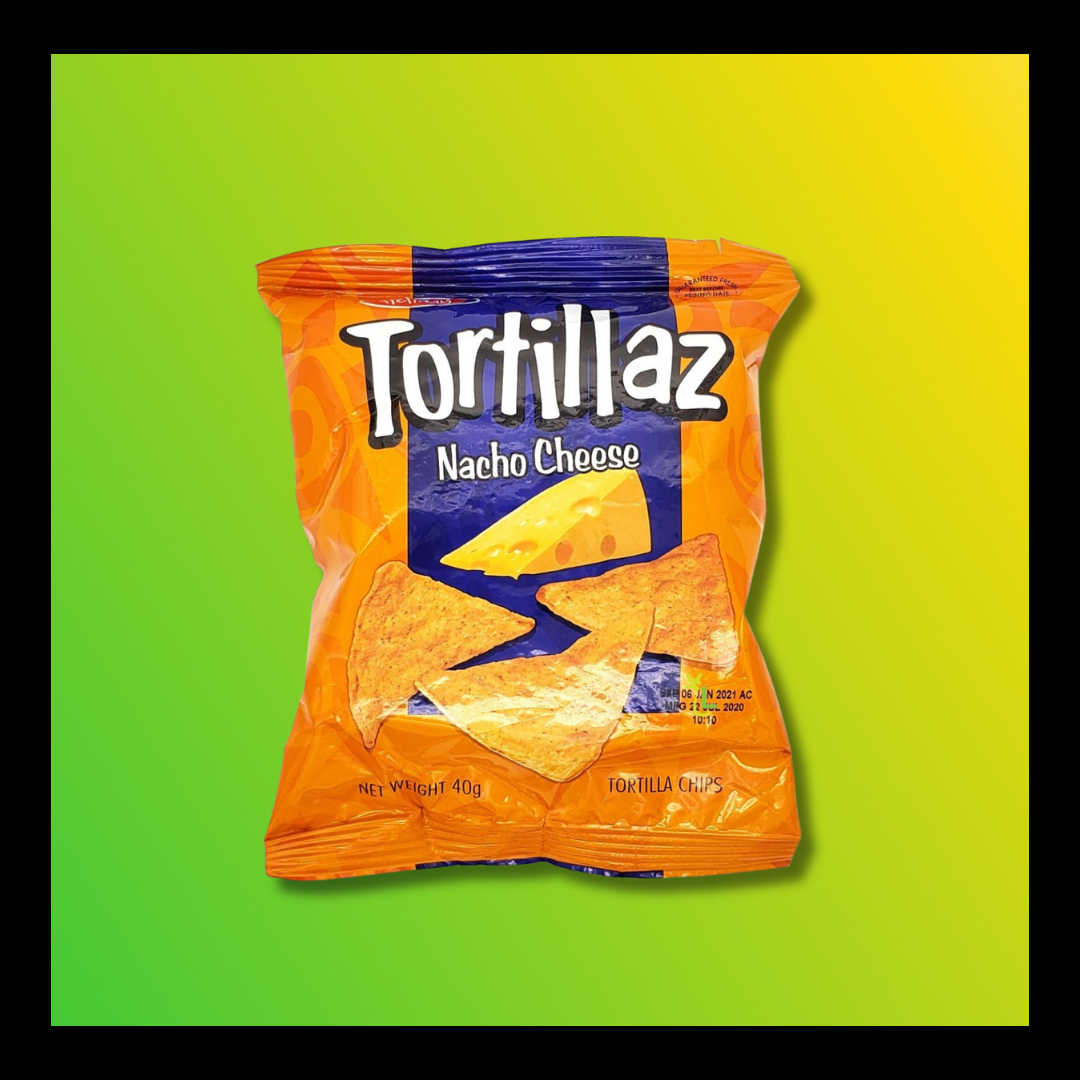 Holiday Tortillaz Nacho 40g – Crunchy Jamaican Nacho Tortilla Chips Snack