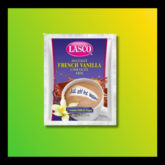 Lasco Instant Mix Drink – Just Add Water | Jamaican Powdered Beverage with Milk & Sugar | Creamy Caribbean Drink
