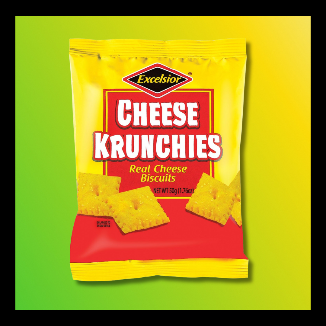 Excelsior Cheese Krunchies – Crunchy Jamaican Cheesy Snack