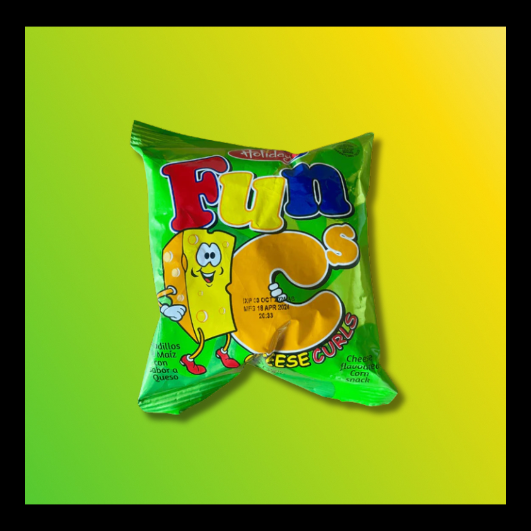 Holiday Fun C Cheese Snack – Authentic Jamaican Cheesy Delight (25g Pack) - The Yaad Market