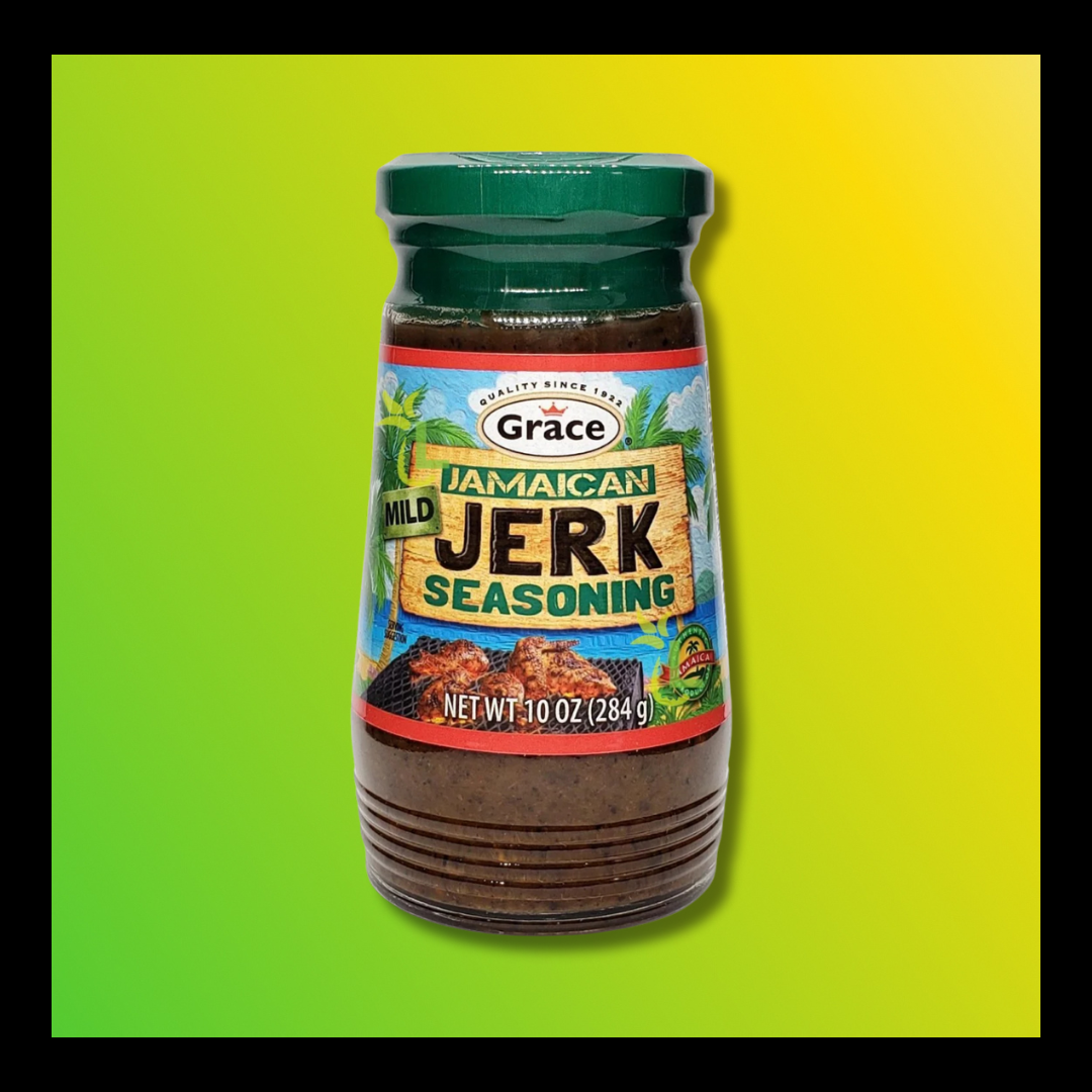 Grace Jamaican Jerk Seasoning 284g – Authentic Caribbean Marinade for Meat, Seafood & Veg - The Yaad Market