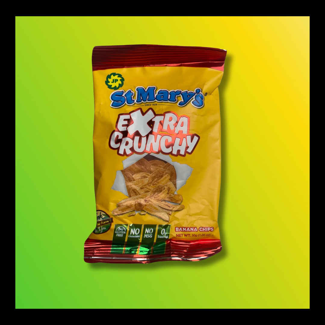 St. Mary’s Banana Chips – Original Crunchy Jamaican Snack (30 g) - The Yaad Market