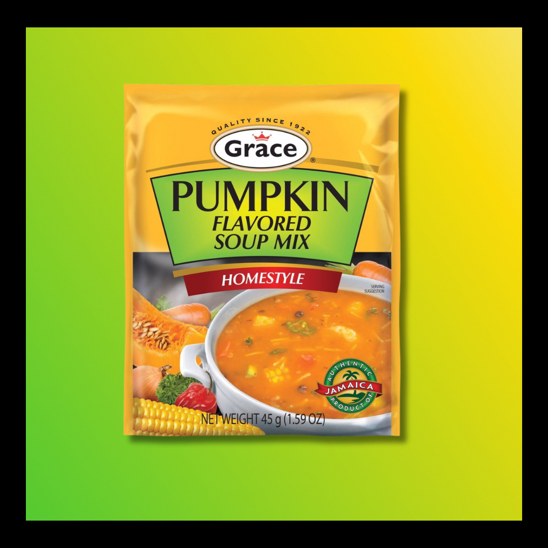 Grace Cock Soup Mix – Authentic Jamaican Seasoned Soup Base (50g Pack) - The Yaad Market