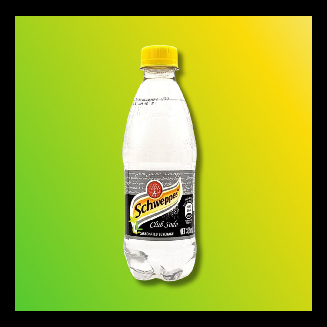 Schweppes Carbonated Soft Drink 355ml – Classic Refreshment in Every Sip - The Yaad Market