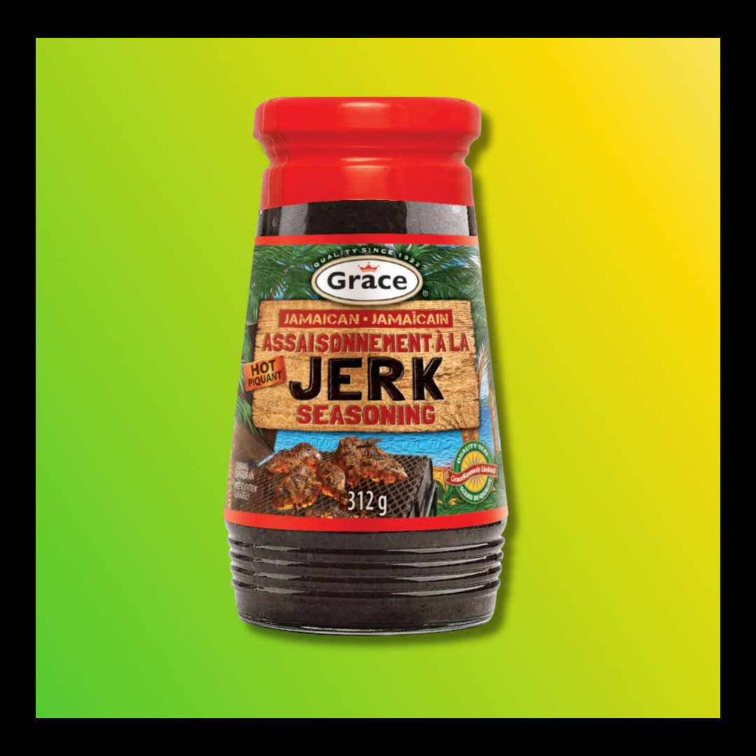 Grace Jamaican Jerk Seasoning 284g – Authentic Caribbean Marinade for Meat, Seafood & Veg - The Yaad Market