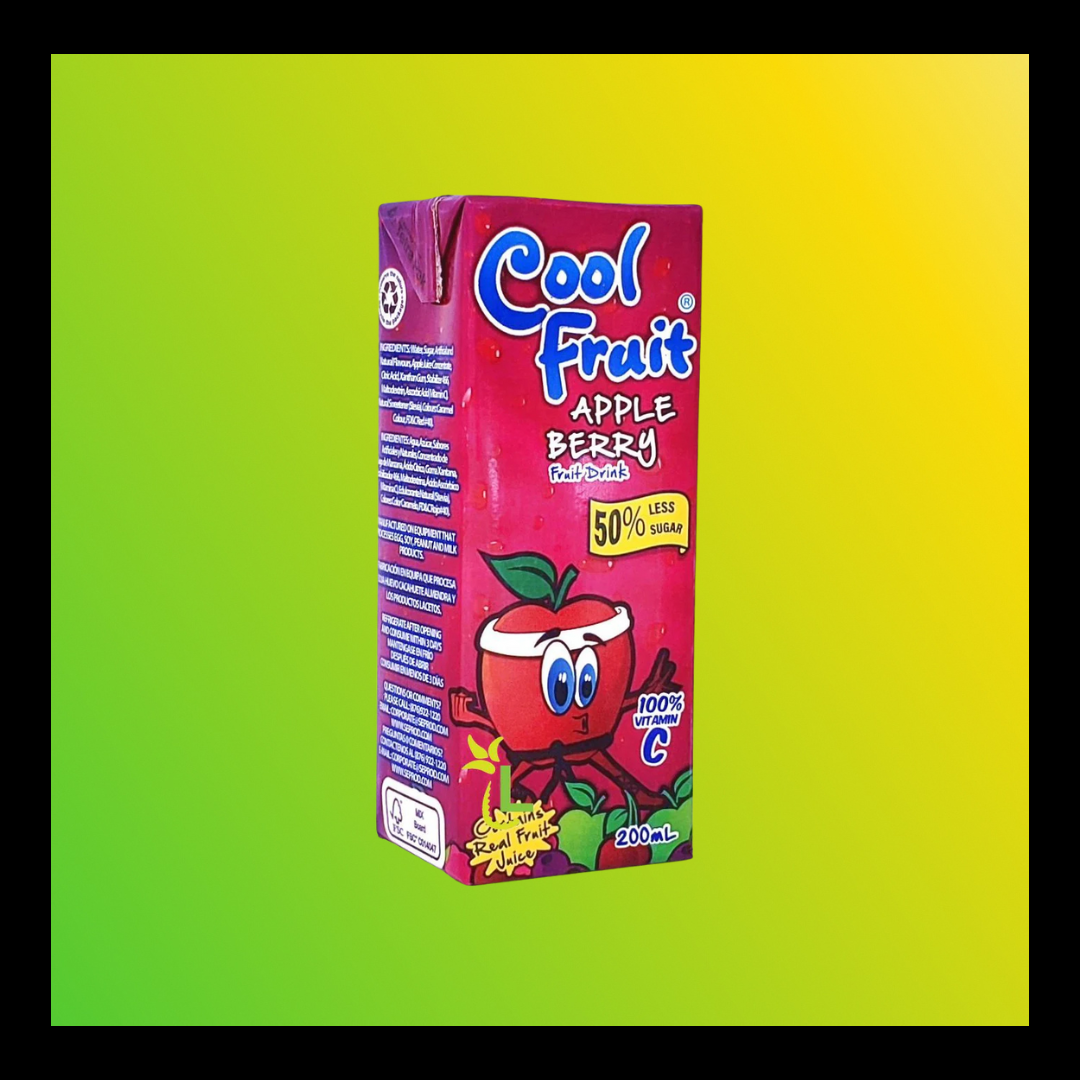 Cool Fruit Juice Drink 200ml – Refreshing Beverage in Assorted Flavors - The Yaad Market