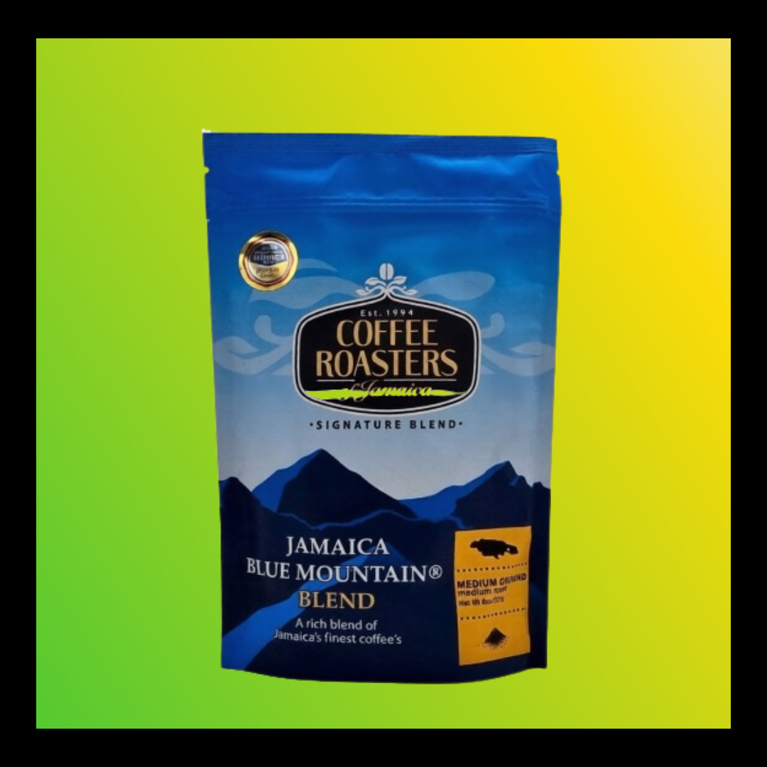 Coffee Roasters of Jamaica Signature Blend – Jamaican Blue Mountain Coffee Blend (Premium Ground Coffee)