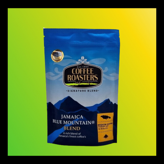 Coffee Roasters of Jamaica Signature Blend – Jamaican Blue Mountain Coffee Blend (Premium Ground Coffee)