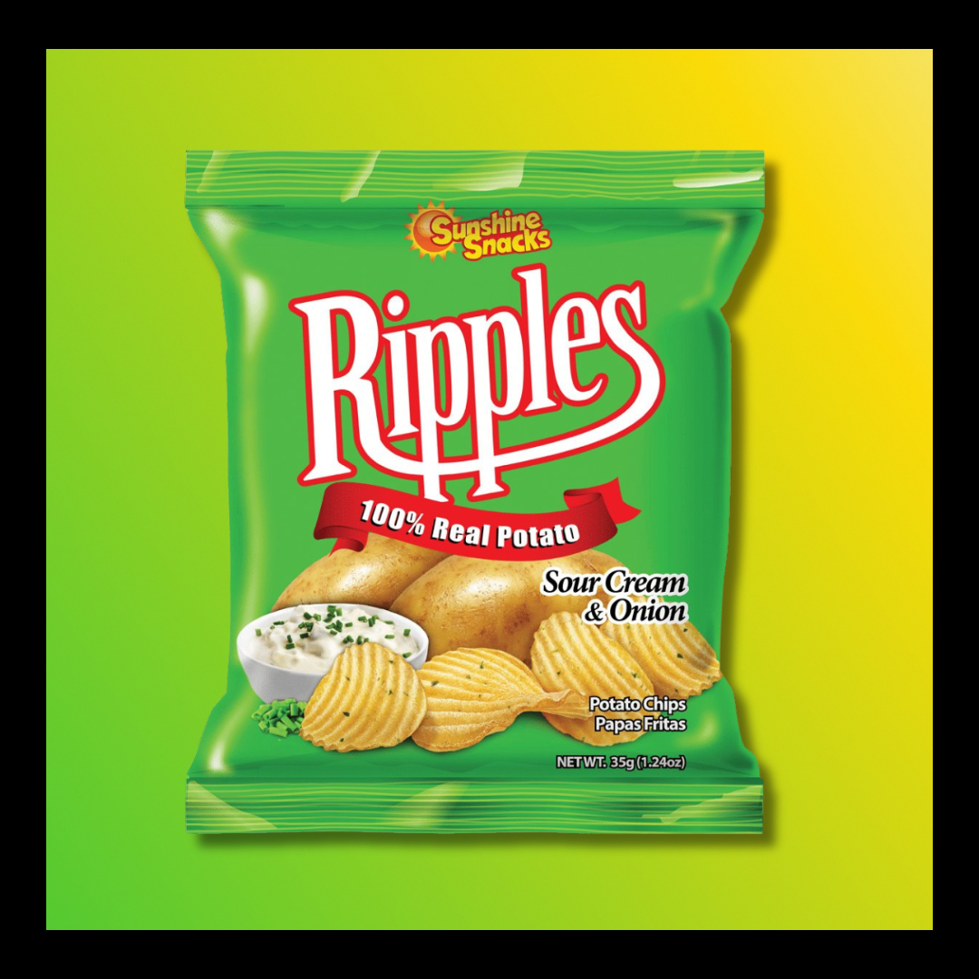 Sunshine Ripples – Crunchy Potato Chips