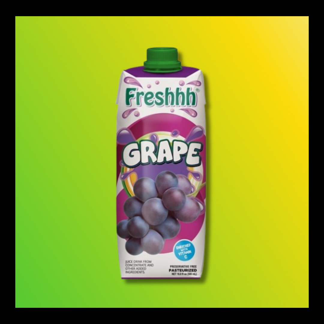 Freshhh Juice 500ml – Caribbean Fruit Juices in Assorted Flavors | Tropical Refreshment on the Go - The Yaad Market