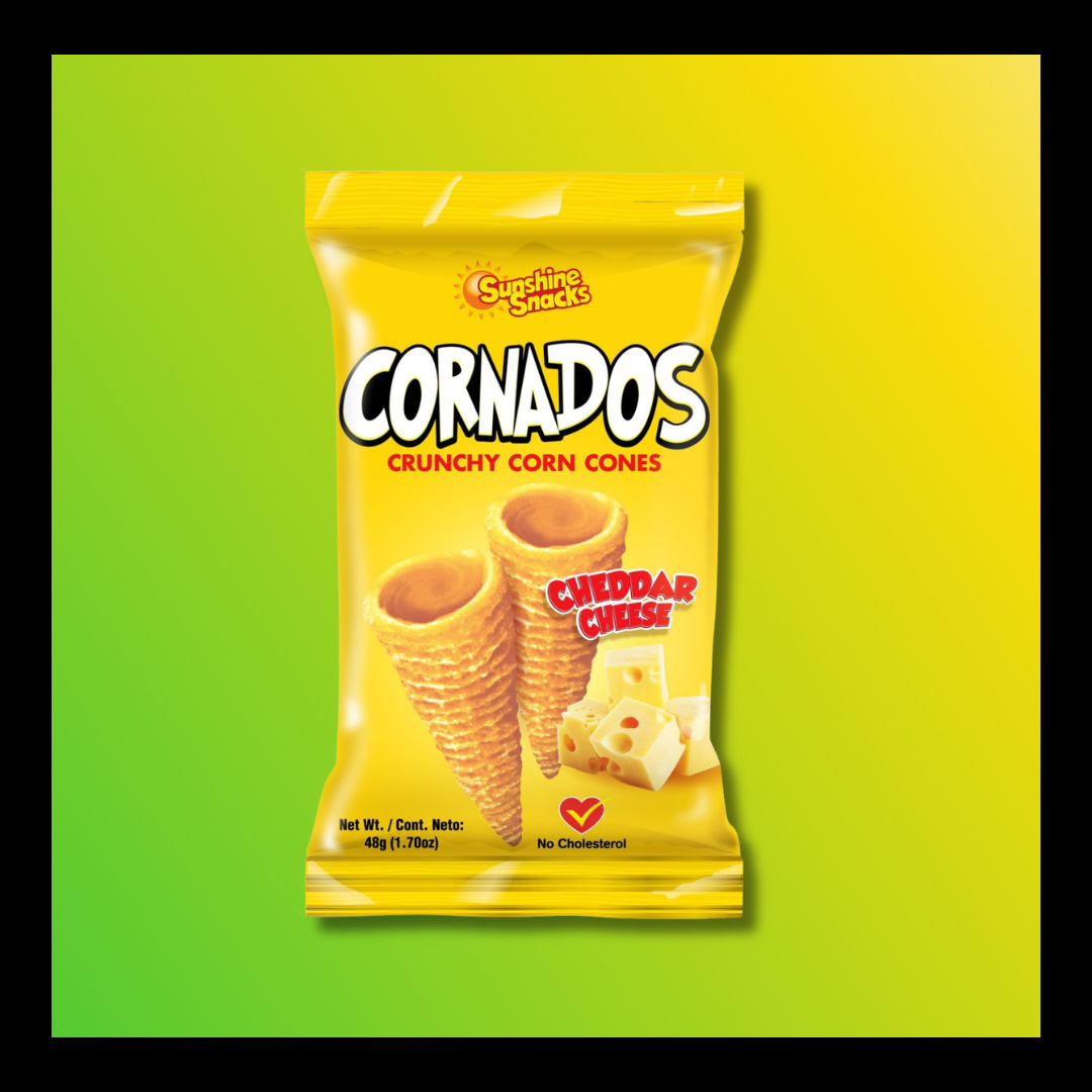 Sunshine Snacks Cornados – Crunchy Jamaican Corn Chips Snack