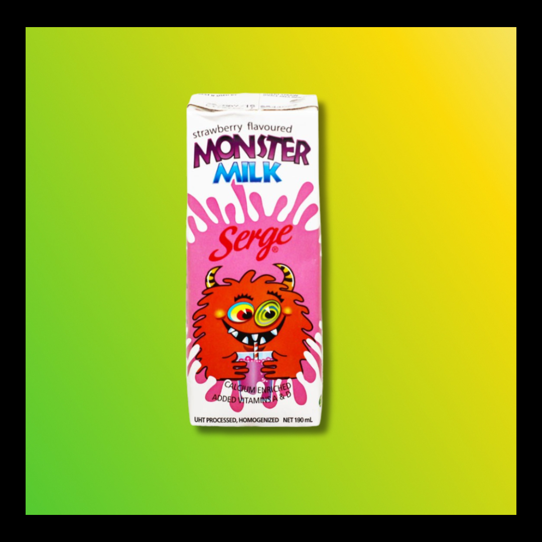 Serge Monster Milk 190ml – Jamaican Flavored Milk Drink for Kids | Nutritious & Delicious - The Yaad Market