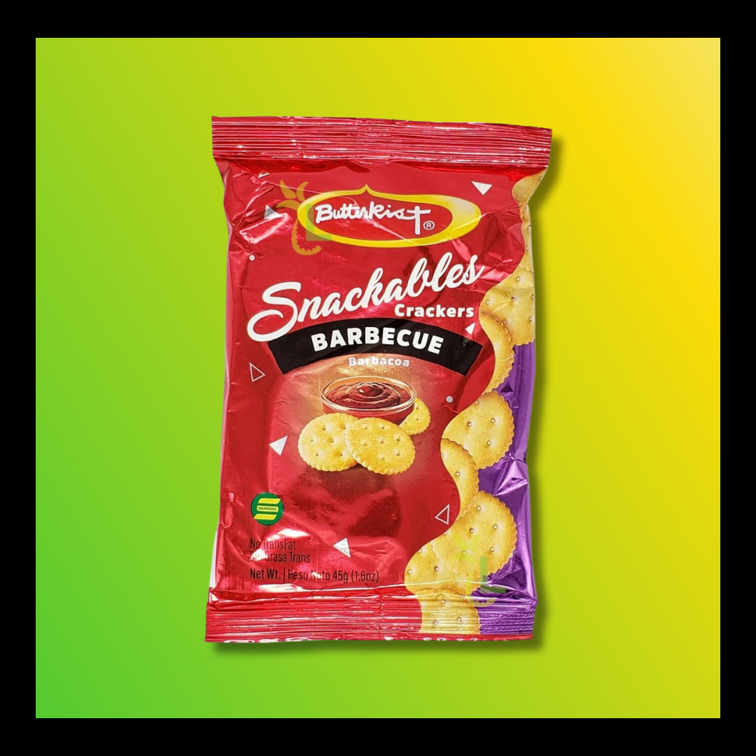 Butterkist Snackables Crackers (45g) – Crispy Jamaican Crackers in Assorted Flavors