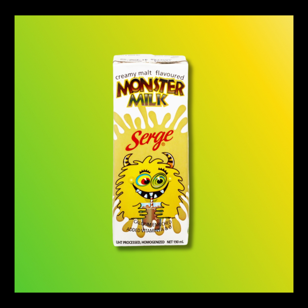Serge Monster Milk 190ml – Jamaican Flavored Milk Drink for Kids | Nutritious & Delicious - The Yaad Market