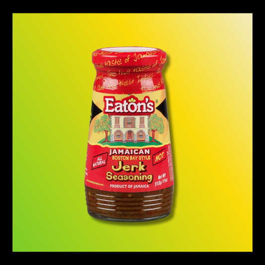 Eaton’s Jerk Seasoning 11oz – Authentic Jamaican Spicy Jerk Marinade
