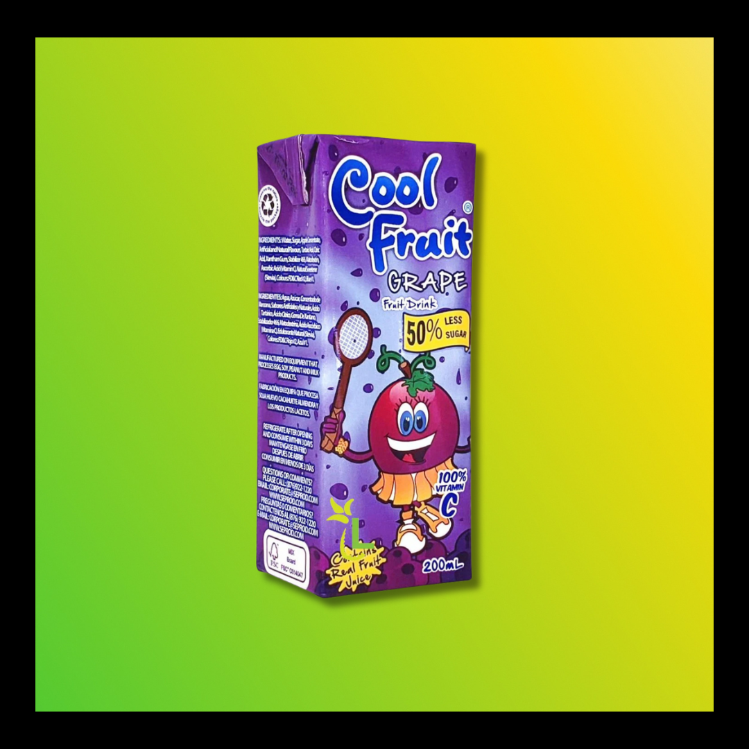 Cool Fruit Juice Drink 200ml – Refreshing Beverage in Assorted Flavors - The Yaad Market