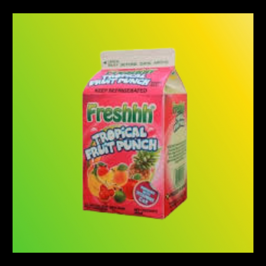 Freshhh Box Drink 450ml – Caribbean Fruit Juice in Assorted Flavors | Refreshing On-the-Go Drink - The Yaad Market