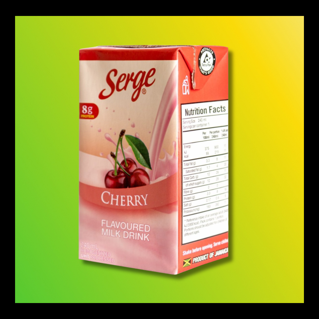 Serge Flavored Milk 240ml – Jamaican Dairy Drink