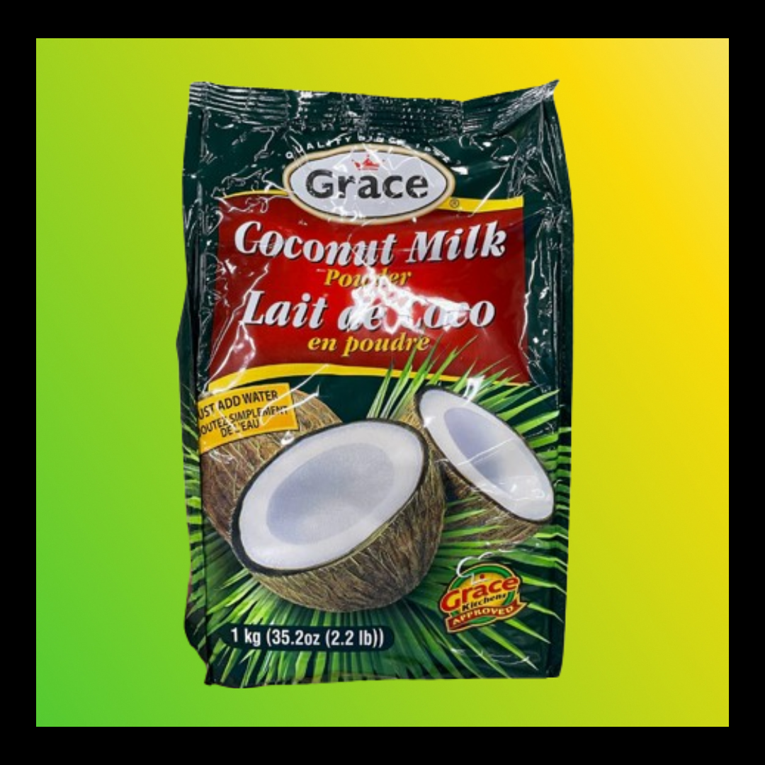 Grace Coconut Milk Powder 1kg (2.2 lbs) – Bulk Size for Caribbean Cooking - The Yaad Market