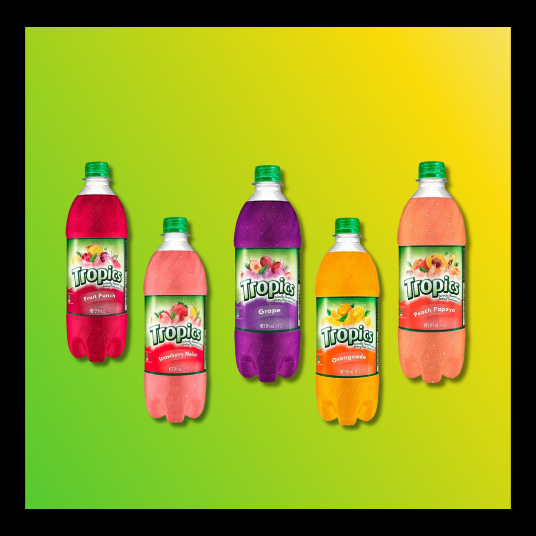 Tropics Fruit Drink 591ml – Refreshing Caribbean Juice Beverage | Assorted Flavors - The Yaad Market