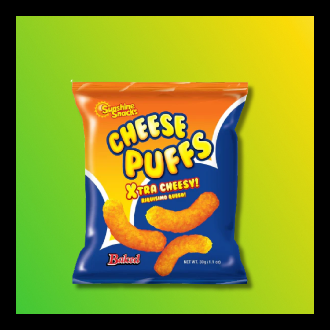 Sunshine Snacks Cheese Puffs - Xtra Cheesy! 30g