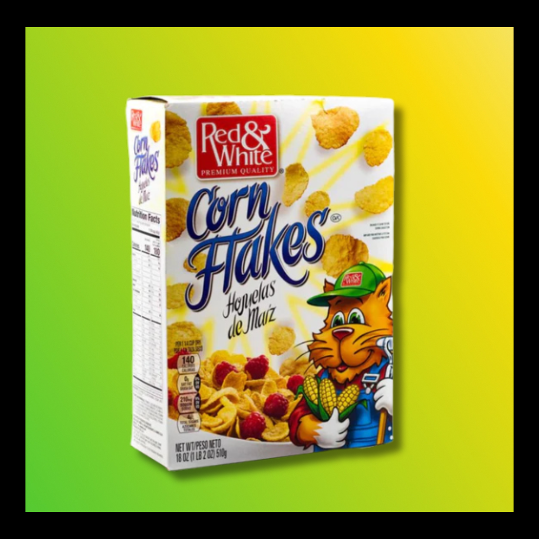 Red & White Cornflakes – Crunchy Jamaican Breakfast Cereal (510g)