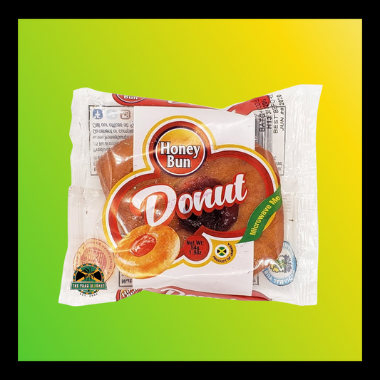 Honey Bun Donut – Soft & Sweet Jamaican Baked Treat [Express Shipping Required]