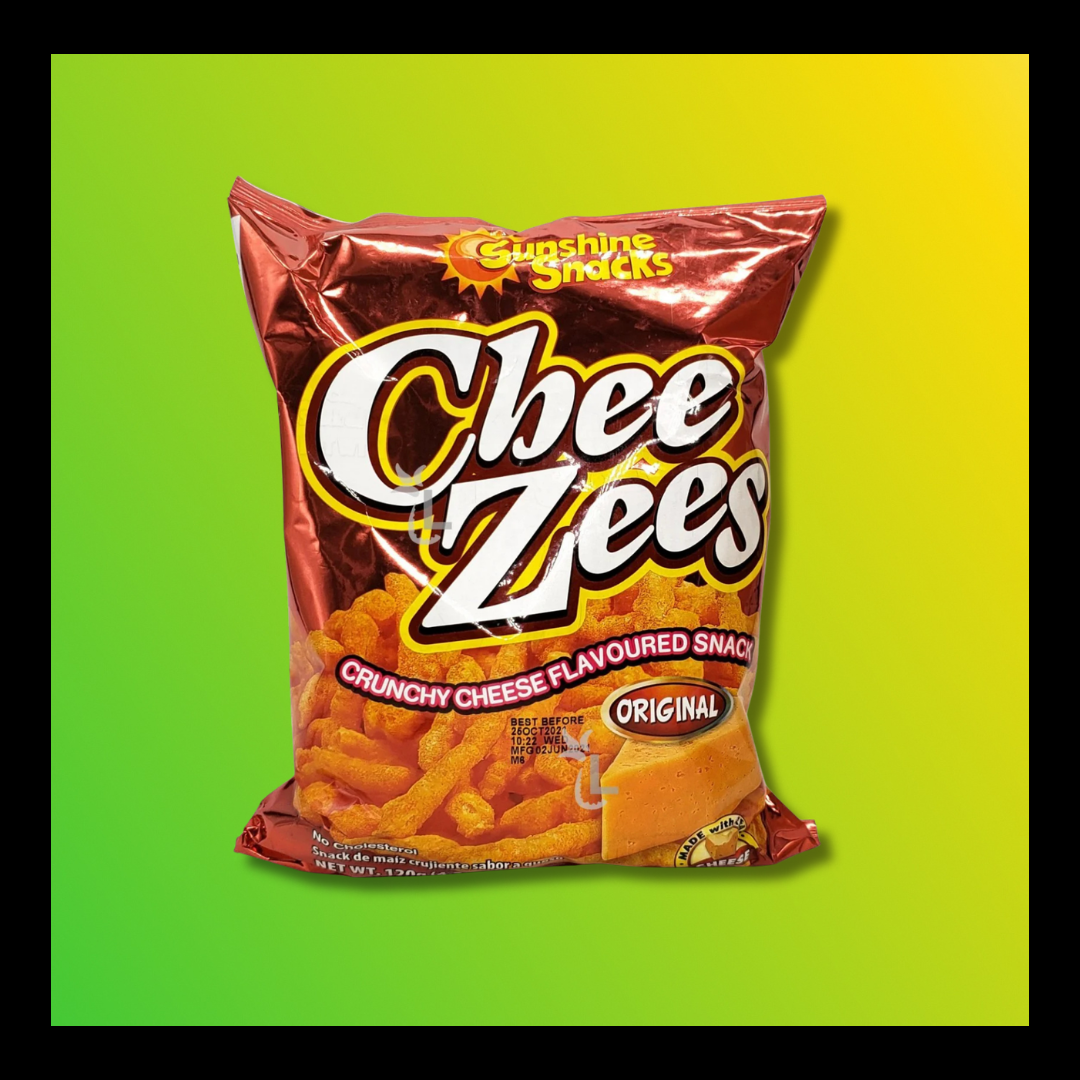 Sunshine Chee Zees – Crunchy Jamaican Cheese Flavoured Snack