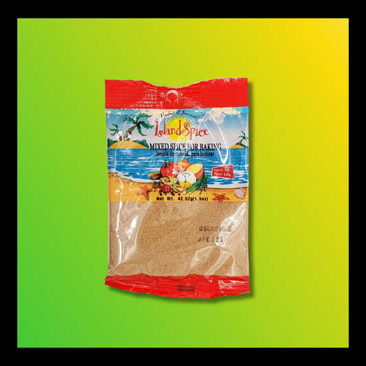 Island Spice Mixed Spice Sachet 1.5oz – Jamaican All-Purpose Baking Spice Blend