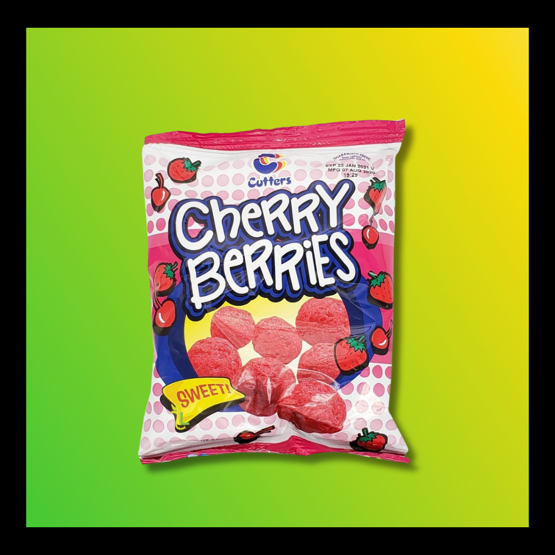 Cutters Cherry Berries – Sweet Cherry Flavoured Snack
