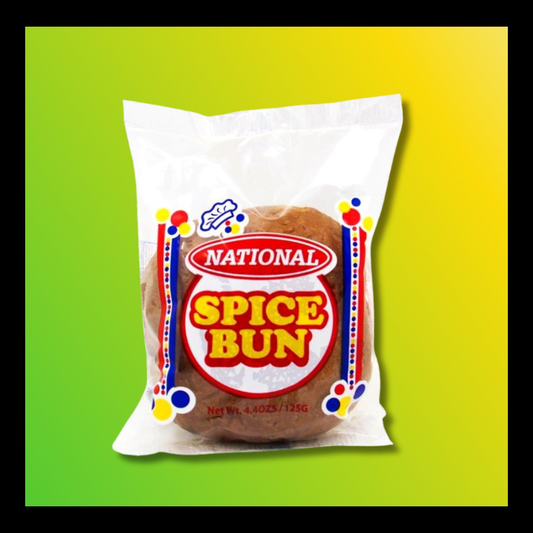 National Spiced Bun – Authentic Jamaican Sweet Bun Snack [Express Shipping Required]