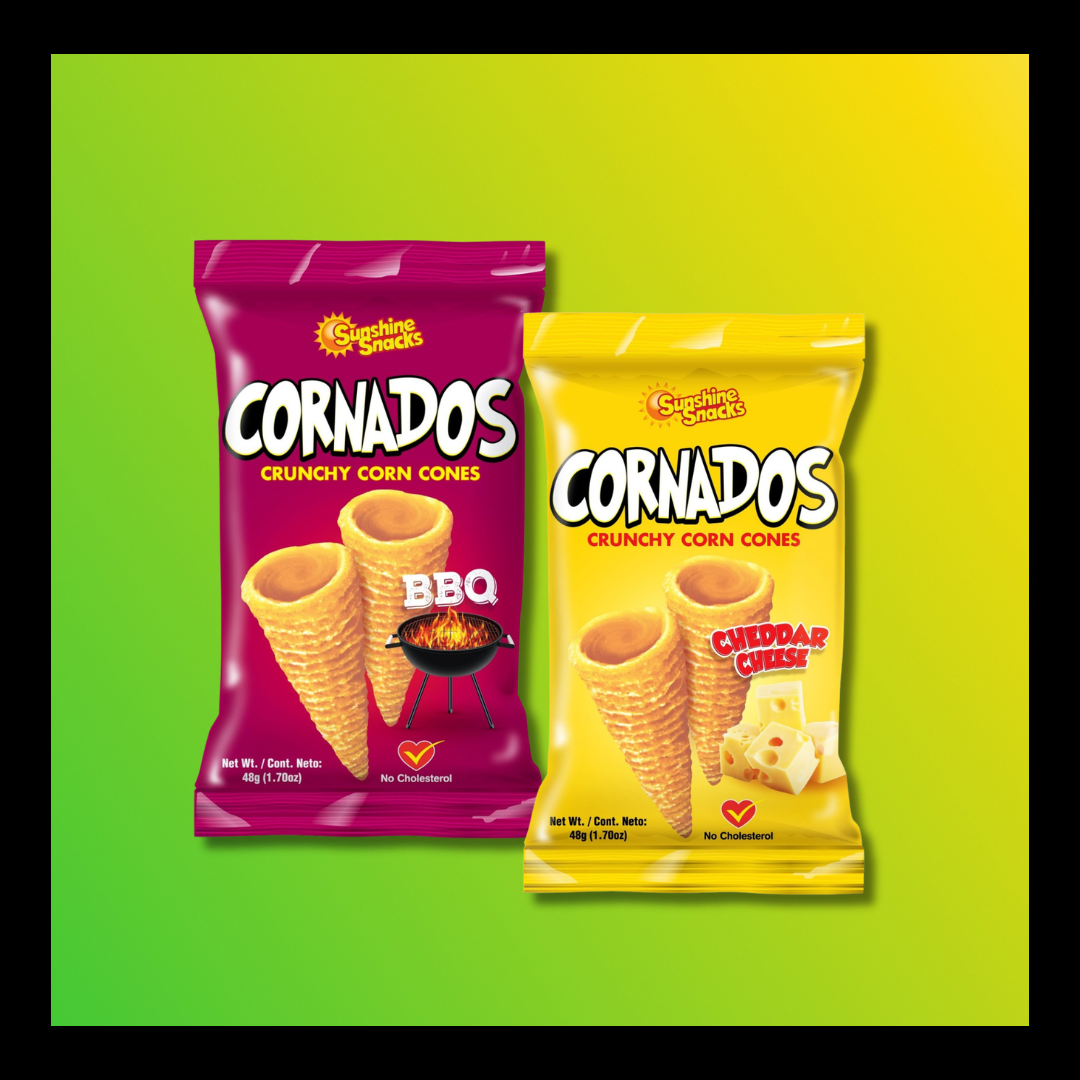 Sunshine Snacks Cornados – Crunchy Jamaican Corn Chips Snack